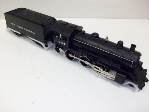 MTH 30-1158-1 O Gauge New York Central 4-6-0 Steam Locomotive w/PS1 #1244 LN/Box