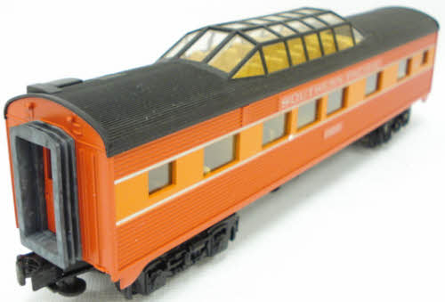 MTH 30-6061 O Gauge Southern Pacific O27 Streamlined Vista Dome Car LN/Box