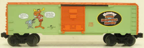 Lionel 6-26205 O Gauge Rocky & Bullwinkle Boxcar