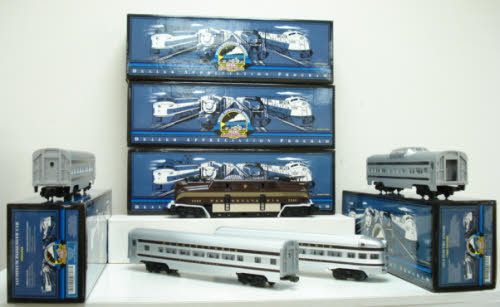 MTH 20-80002E Pennsylvania RailKing GG-1 O Gauge Electric Passenger Set w/PS2 LN/Box