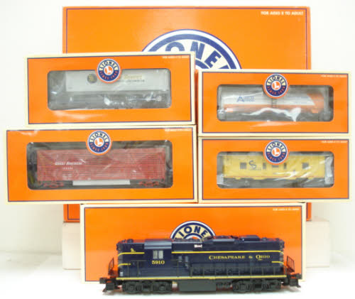 Lionel 6-31707 O Gauge Chesapeake & Ohio Diesel Freight Train Set NIB