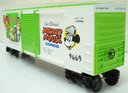 Lionel 6-9669 O Gauge Disney Bambi Hi-Cube Boxcar #9669 NIB