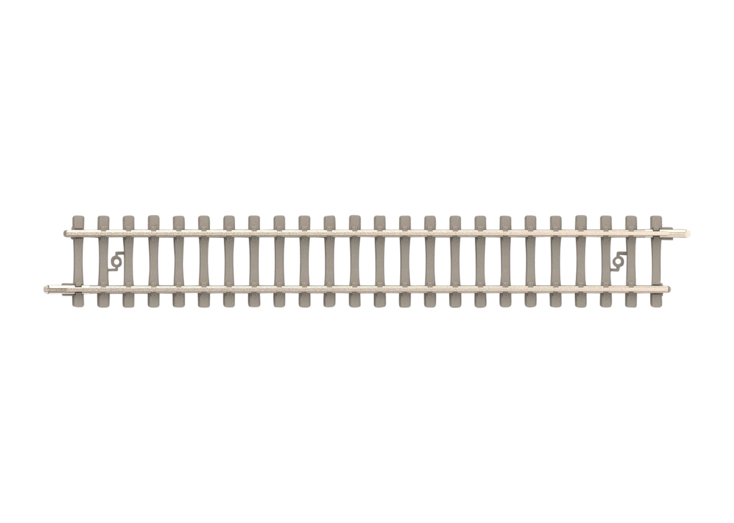 Trix 14504 Minitrix 4-1/8" Straight Track with Concrete Ties