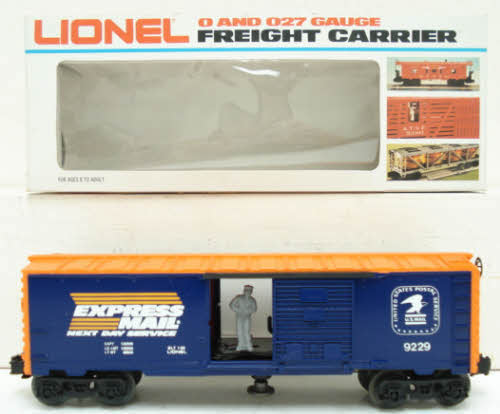 Lionel 6-9229 O Gauge Operating USPS Express Mail Boxcar LN/Box