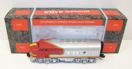 MTH 30-2395-3 O Gauge Santa Fe F-3 A Unit Non-Powered Diesel Engine LN/Box