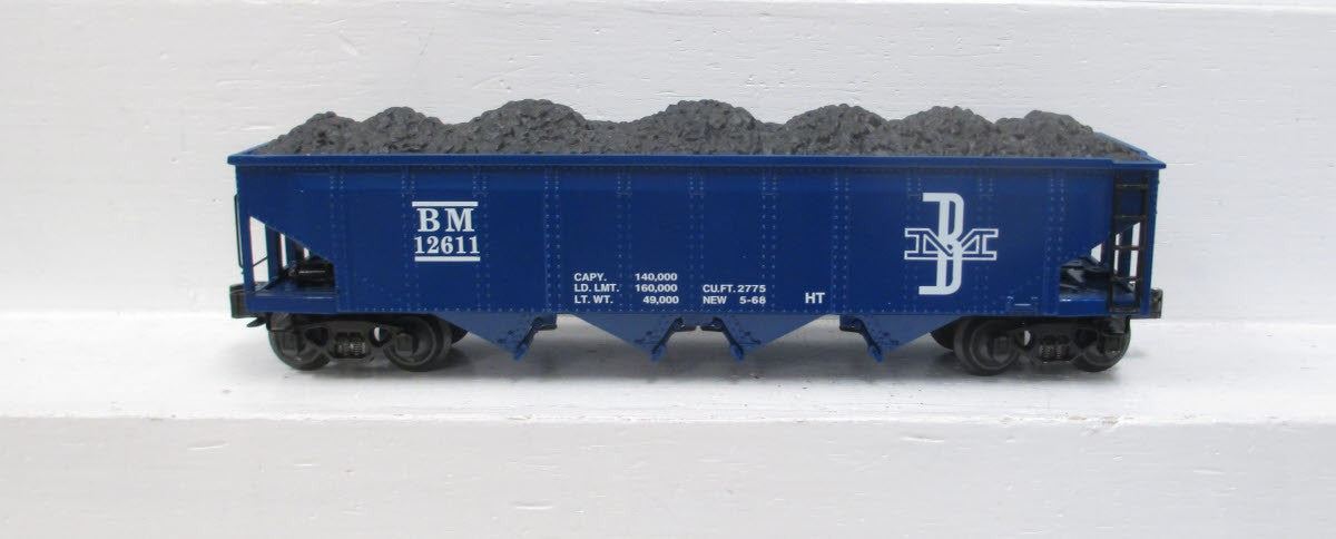 K-Line K623-1131 B & M Die Cast Hopper with Coal Load LN/Box