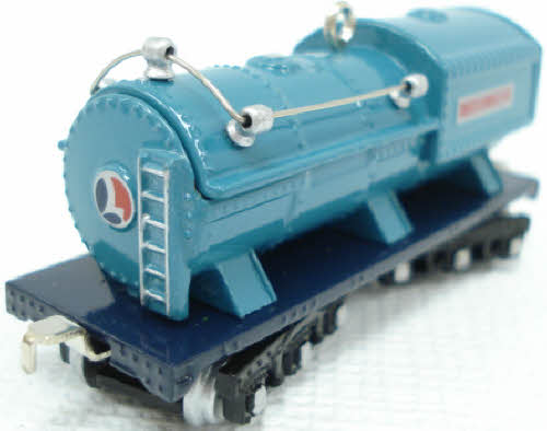 Hallmark QX8243 Lionel Blue Comet 400T Oil Tender Christmas Ornament Keepsake