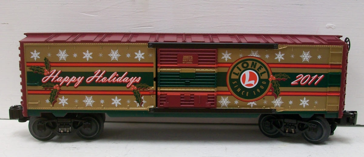 Lionel 6-29975 O Gauge 2011 Holiday Boxcar EX/Box
