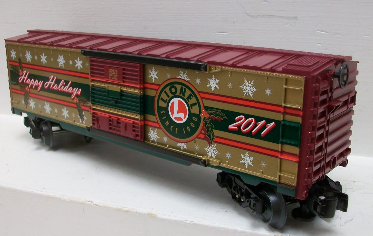 Lionel 6-29975 O Gauge 2011 Holiday Boxcar LN/Box