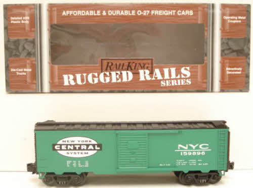 MTH 33-7401 O Gauge New York Central Boxcar #159896 LN/Box