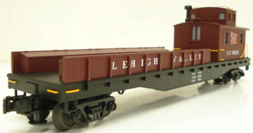 MTH 20-98223 O Gauge Lehigh Valley Crane Tender #93156 LN/Box