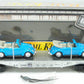 MTH 30-8311 O Gauge Western Pacific Flatcar w/ 2 Convertible VW Beetles LN/Box