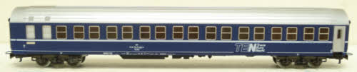 Marklin 4155 HO Trans Euro Nacht WLABm OBB Sleeping Car #: 61 81 75-71 462-4