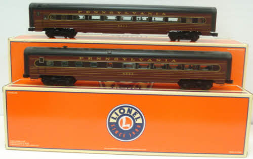 Lionel 6-25420 O Pennsylvania Trail Blazer 18" Aluminum Passenger Car (2-Pack)
