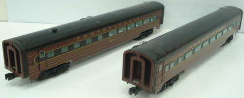 Lionel 6-25420 O Pennsylvania Trail Blazer 18" Aluminum Passenger Car (2-Pack)