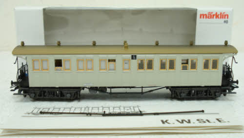 Marklin 42142 HO Physician''s Coach K.w.St.E Passenger Car
