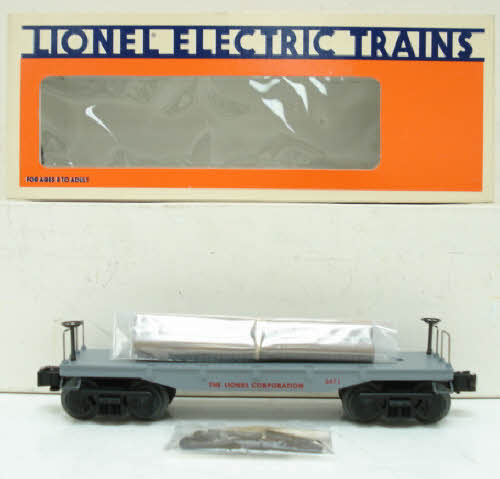 Lionel 6-16963 O Lionel Corporation Flatcar with Log Load #6411
