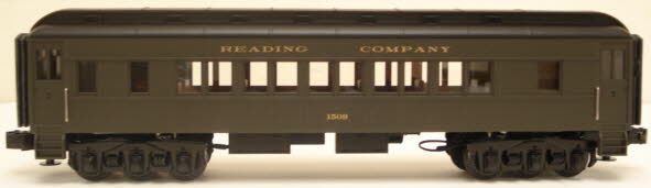 MTH 30-6260 O Reading RailKing O-27 Madison Passenger Car Set (Set of 4) LN/Box