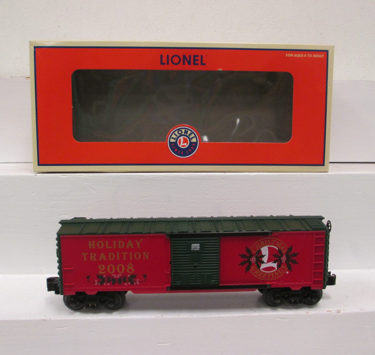 Lionel 6-29956 2008 Employee Christmas Boxcar EX/Box
