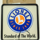 Lionel 6-65960 Illuminated Lionel Sign 18" x 18