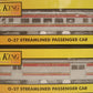 MTH 30-6120 O Santa Fe Streamlined Passenger Set (Set of 4) EX/Box