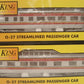 MTH 30-6120 O Santa Fe Streamlined Passenger Set (Set of 4) EX/Box