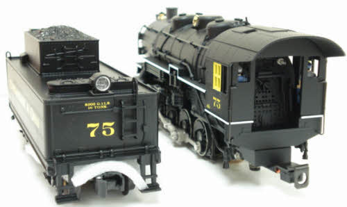 Lionel 6-28081 O Chesapeake & Ohio 0-8-0 Steam Locomotive & Tender #75 w/TMCC LN/Box
