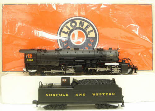 Lionel 6-38083 N&W 2-8-8-2 Y-3 Steam Locomotive & Tender #2009 with TMCC LN/Box