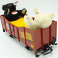 LGB 41220 G Gauge Gondola with 2 Steiff Bears LN/Box