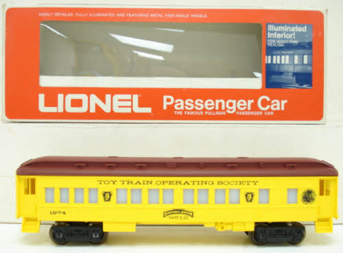 Lionel 6-9512 O Gauge TTOS 1974 Summerdale Passenger Car #9512 LN/Box