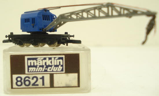 Marklin 8621 Z Scale Crane Car LN/Box