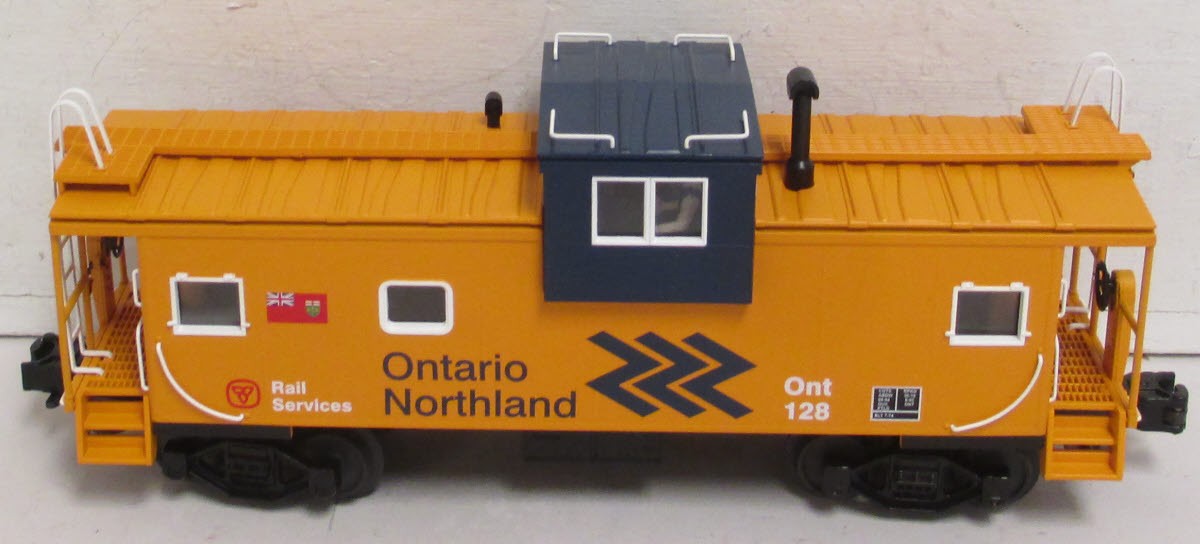 MTH 20-91050 Ontario Northland Extended Vision Caboose #128 LN/Box