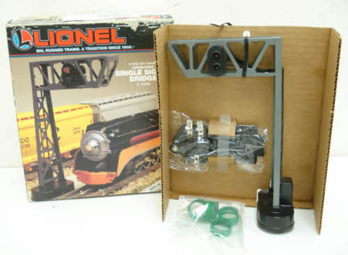 Lionel 6-12894 Operating Single Signal Bridge LN/Box