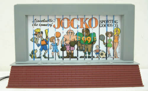 Lionel 6-12761 O/O27 Scale Lionelville Animated Billboard One Piece LN/Box
