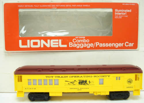 Lionel 6-9520 O Gauge TTOS Phoenix, Arizona 1975 Combination Car #9520 LN/Box