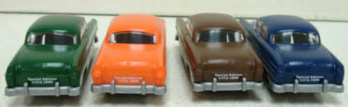 Lionel 6-52153 O Gauge LCCA Four "Vintage" Lionel Automobiles EX/Box