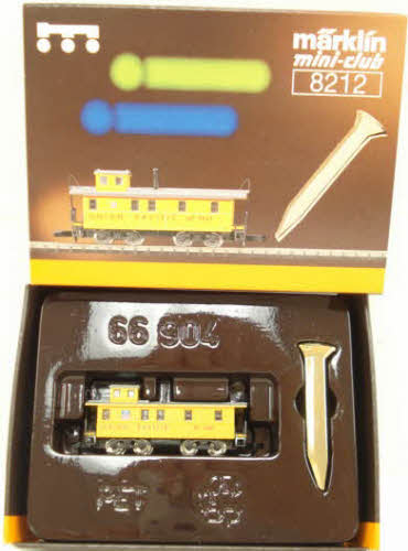 Marklin 8212 Z Scale Union Pacific Caboose #9247 LN/Box