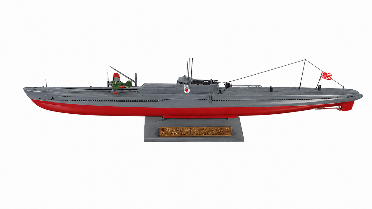 Atlantis Models 728 1:275 Japanese Navy I-19 Submarine WWII Plastic Model Kit