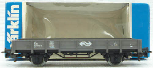 Marklin 4433 HO Scale Gray Flat Car LN/Box