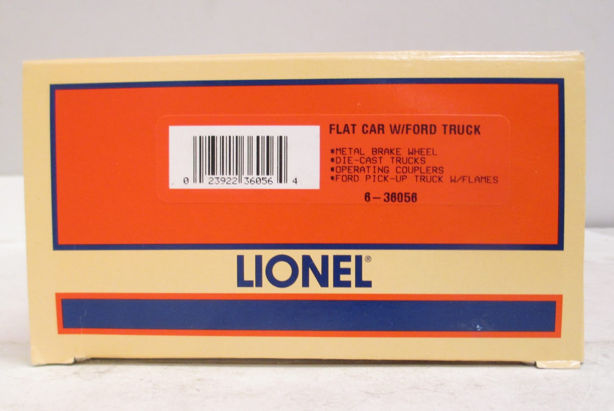 Lionel 6-36056 O Gauge Blue Flatcar w/Ford Truck LN/Box