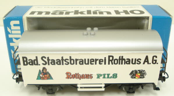 Marklin 4437 HO Rothaus PILS Beer Car LN/Box