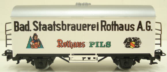 Marklin 4437 HO Rothaus PILS Beer Car LN/Box