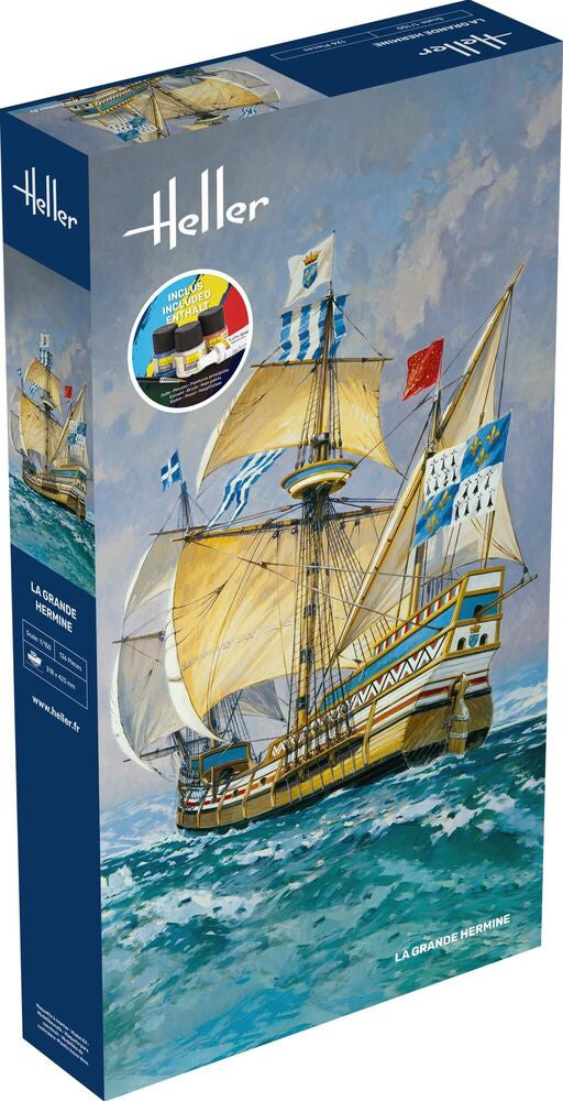 Heller 56841 1:150 La Grande Hermine Starter Kit