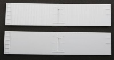 Accurail 421 White 40' Wood Reefer Side (Set of 2)