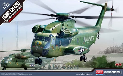 Academy 12575 1:72 USMC CH-53D Sea Stallion Military Aircraft Helicopter Kit