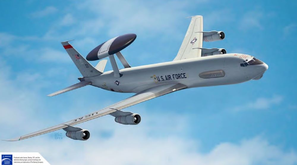 Academy 12629 1:144 Boeing E-3G AEW&C Sentry/AWACS Military Aircraft Plane Kit