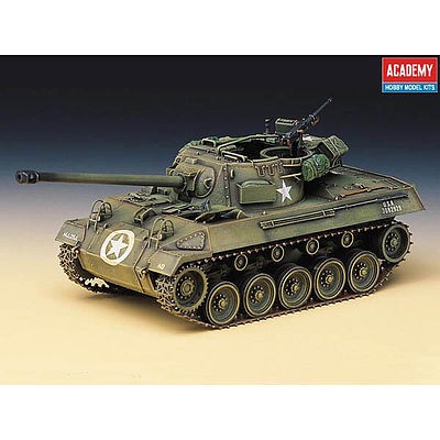 Academy 13255 1:35 M18 Hellcat US Army Military Tank Model Kit