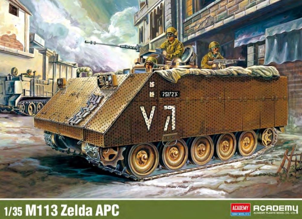 Academy 13557 1:35 M113 Zelda APC Plastic Model Kit