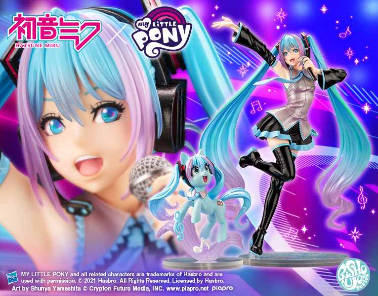 Kotobukiya SV321 1:7 Hatsune Miku feat. My Little Pony Bishoujo Figure