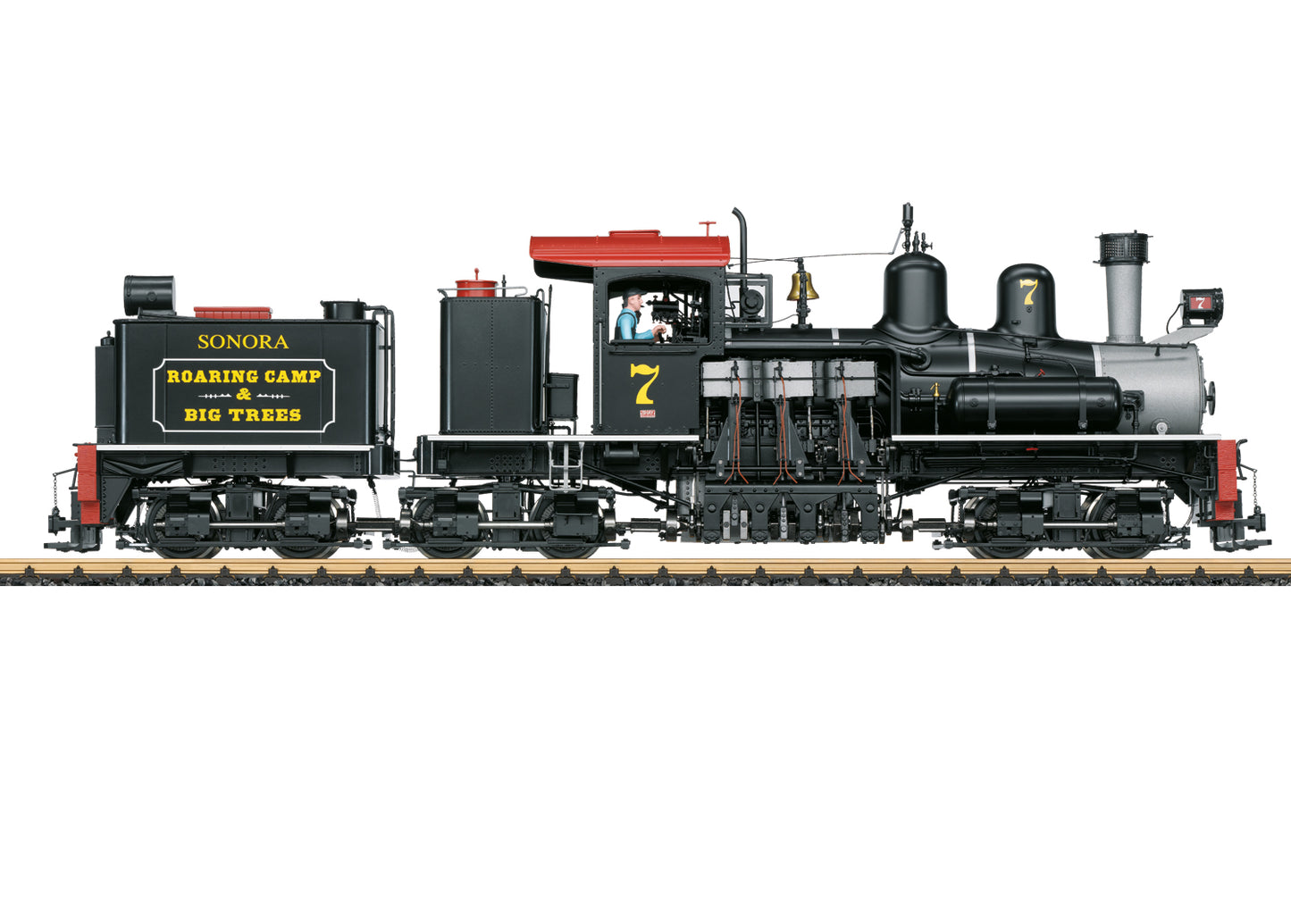 LGB 26701 G Roaring Camp & Big Trees Railroad Shay Steam Locomotive #7